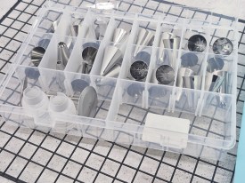 Kit de picos con manga celeste